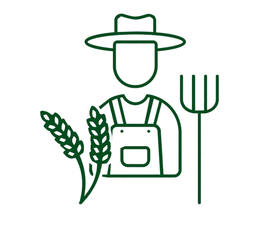 Mostly Sourced from Farmers